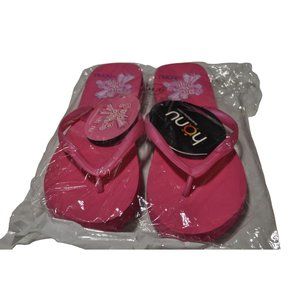Honu Kailua Pink Flip Flops Sandals Size 9/10 NEW